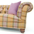 Contrast Upholstery Large Fairfax Sofa